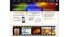 Desktop Screenshot of coloradocreativedesigns.com